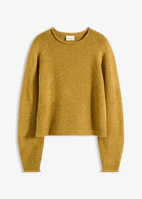 Genser med rund hals, bonprix