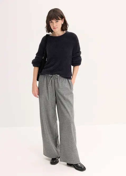 Genser i pusete stil, bonprix