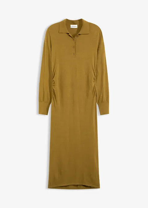 Strikkekjole i myk viskosemiks, bonprix