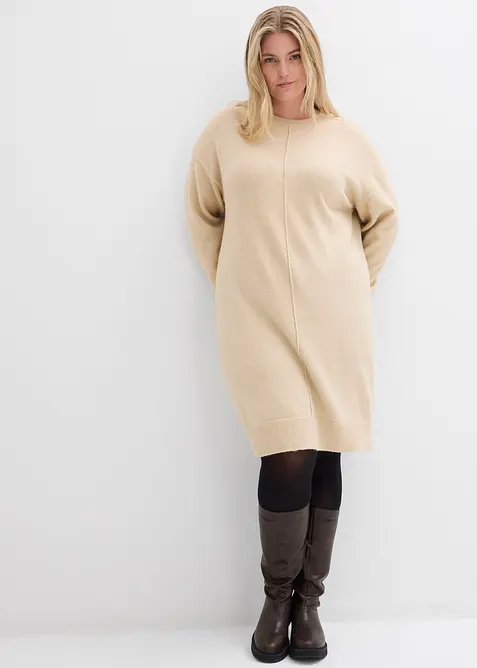 Strikket kjole, bonprix