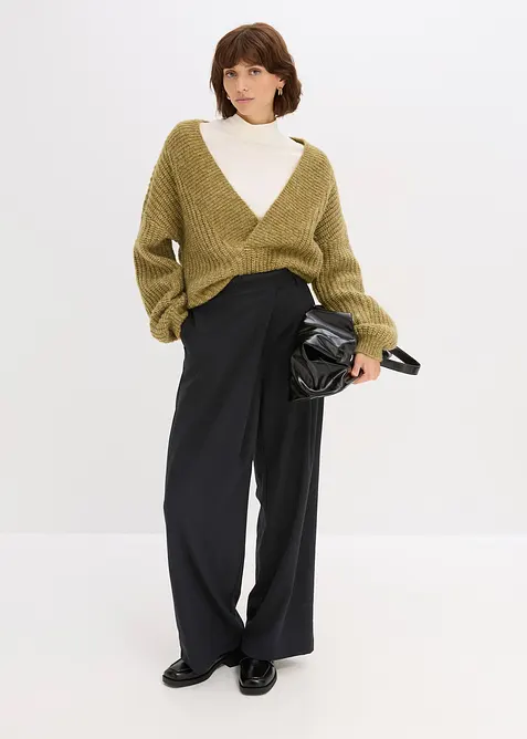 Grovstrikket genser, bonprix