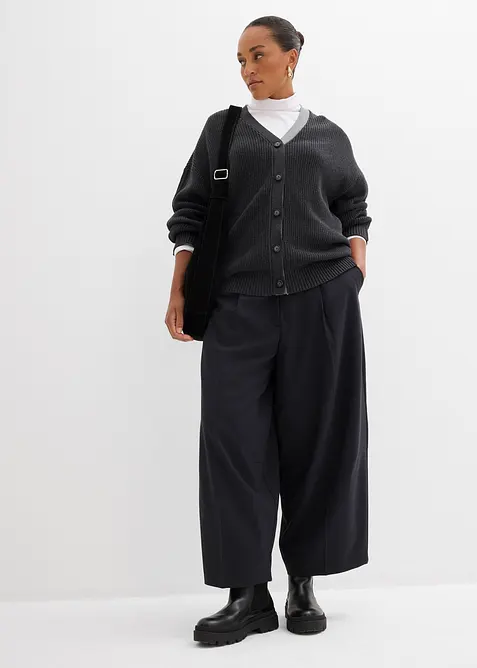 Barrelbukse i viskosemiks, bonprix