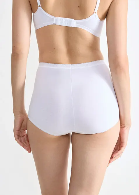 Sloggi Basic+ Truse med høy midje (4-pack), Sloggi