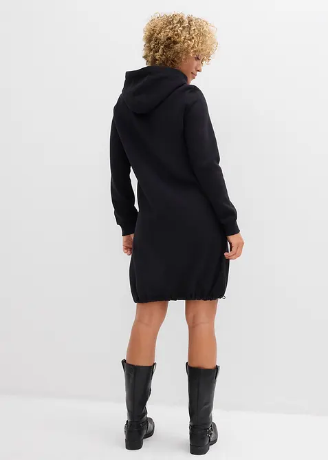 Sweatshirtkjole i bomullsmiks, bonprix