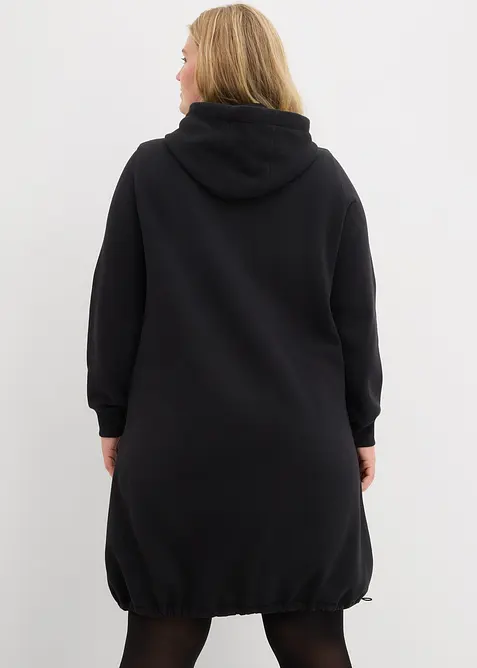 Sweatshirtkjole i bomullsmiks, bonprix