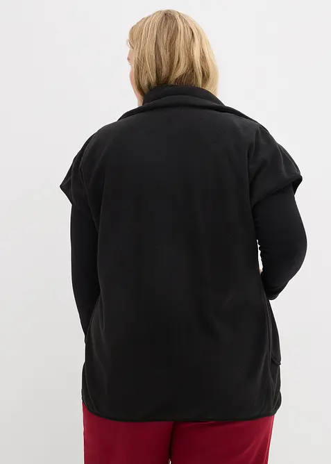 Fleecevest i resirkulert polyester, bonprix