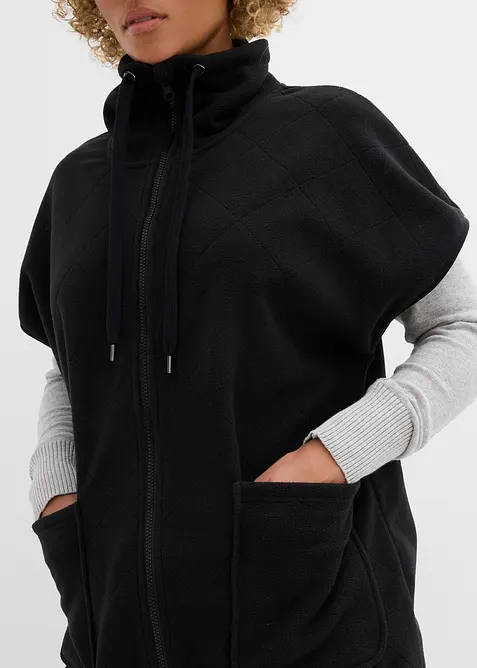 Fleecevest i resirkulert polyester, bonprix