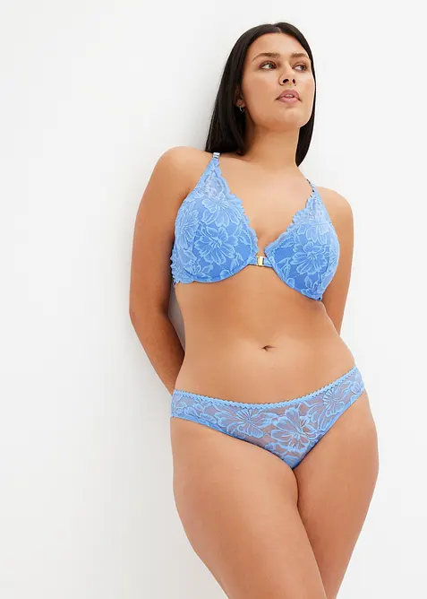 Brazilian-truse med blonder, bonprix