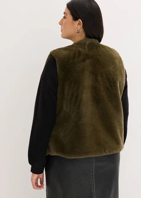 Fuskepelsvest, bonprix