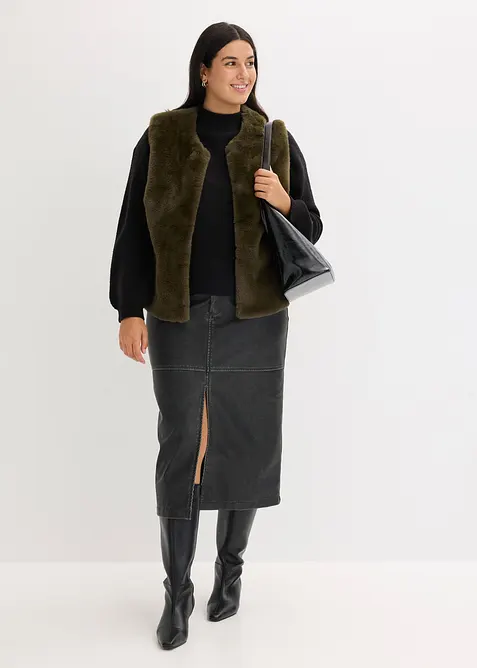 Fuskepelsvest, bonprix