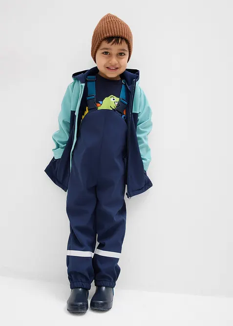 Varmende softshelljakke, vannavvisende, bonprix