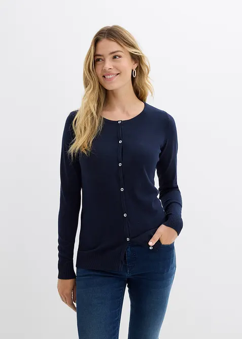 Cardigan i smal modell, bonprix