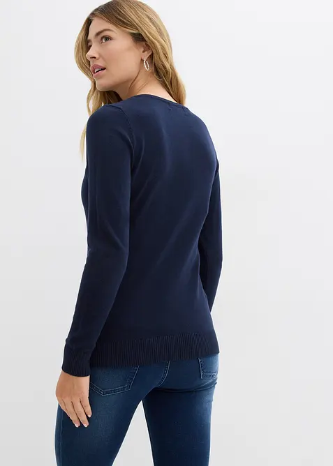 Cardigan i smal modell, bonprix