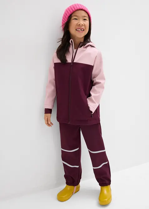 Varmende softshelljakke, vannavvisende, bonprix