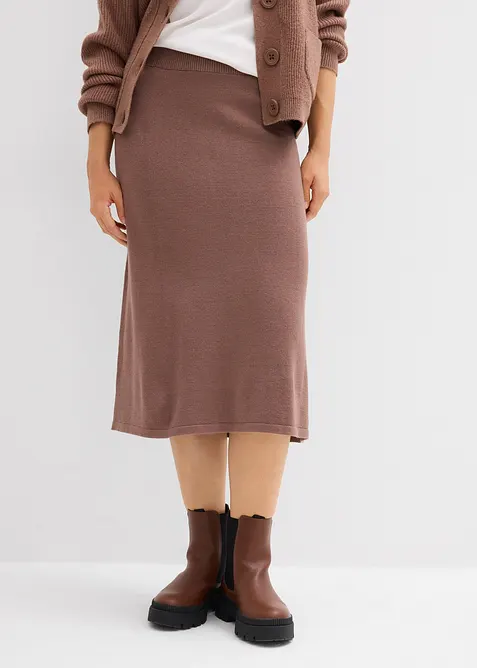 Strikkeskjørt, bonprix