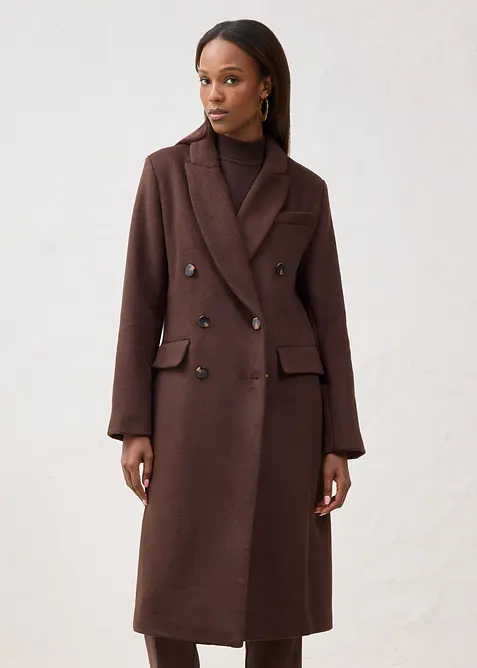 Blazerkåpe i myk ullmiks, bonprix