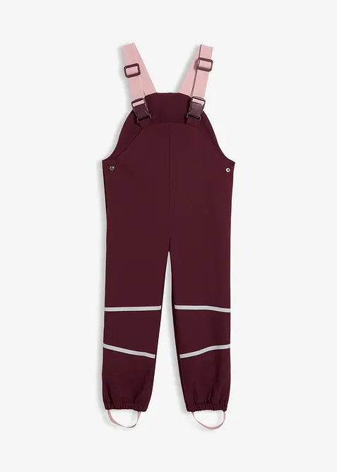 Varmende softshell-regnbukse, vannavvisende, bonprix