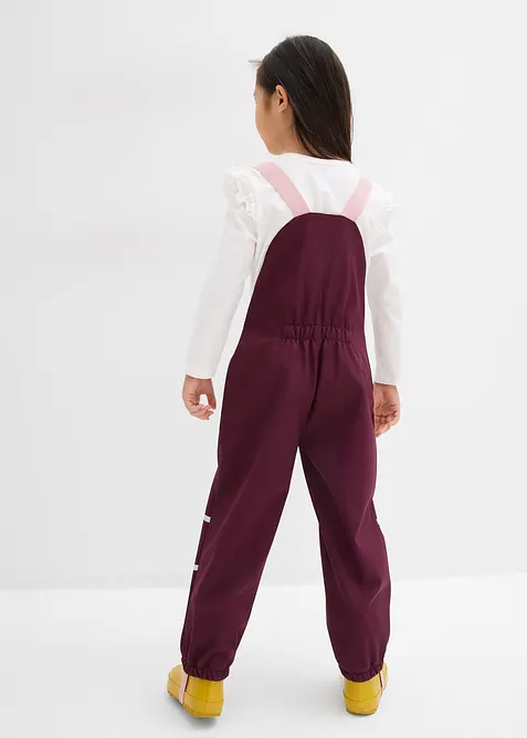 Varmende softshell-regnbukse, vannavvisende, bonprix