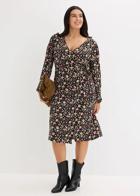 Jerseykjole i viskosemiks, bonprix