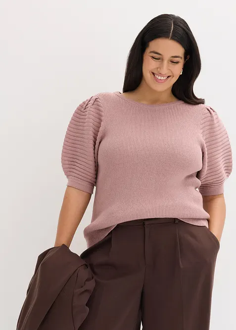 Genser med ballongermer, bonprix