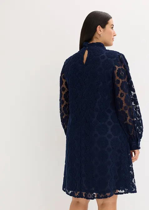 Minikjole i blondemateriale, bonprix