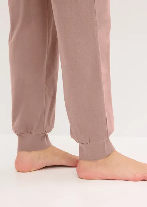 Loungewear-kosedress i myk bomull, oversized, bonprix