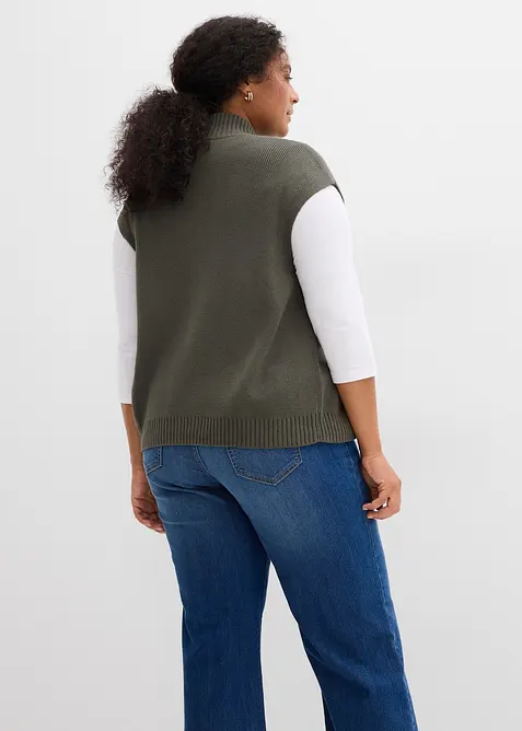 Strikket vest, bonprix