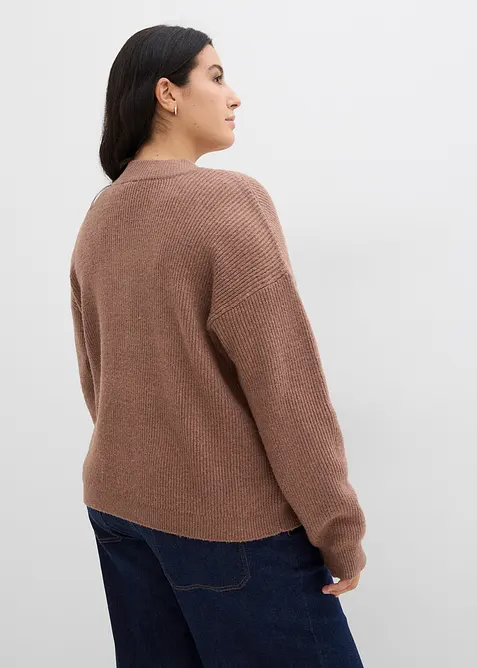 Oversized strikkejakke, bonprix