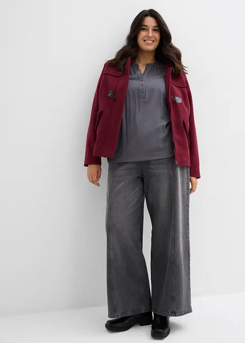 Bluse i lett viskose, bonprix