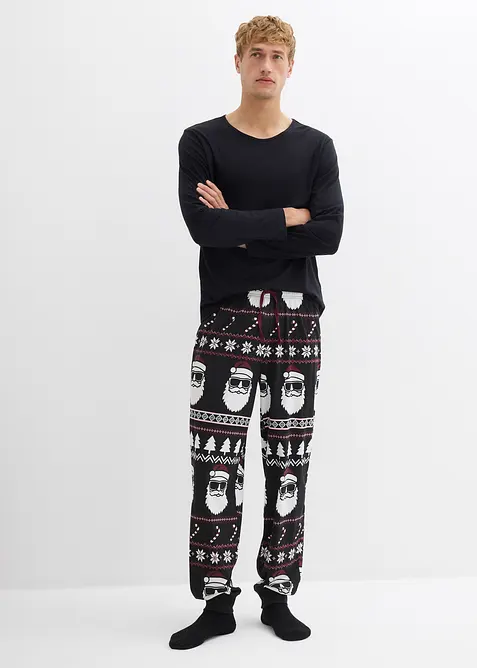Pyjamas i 100% bomull, bonprix