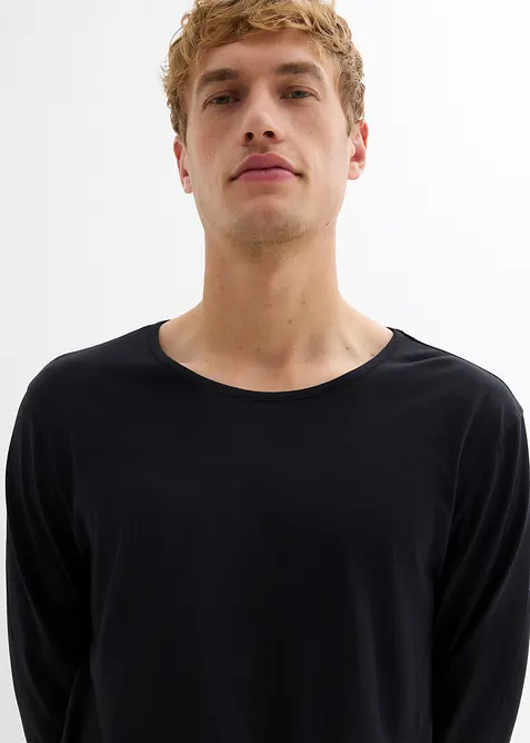 Pyjamas i 100% bomull, bonprix