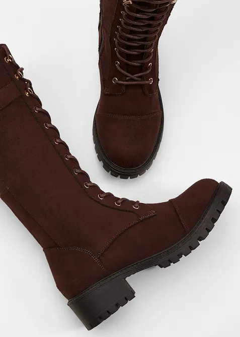 Støvletter med snøring, bonprix