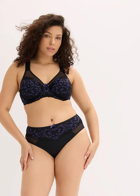 Maxitruse med delikat blonde, bonprix