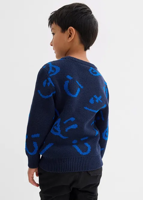 Genser i 100% bomull, bonprix