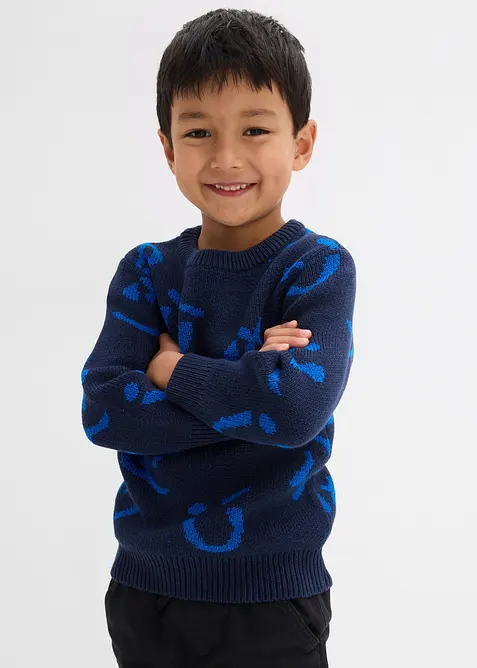 Genser i 100% bomull, bonprix