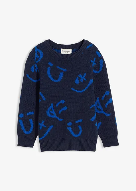 Genser i 100% bomull, bonprix