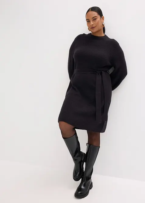 Strikket kjole, bonprix