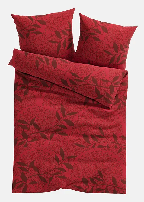 Sengesett med blader, bonprix