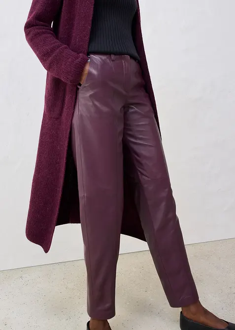 Skinnbukse i lammenappa, bonprix