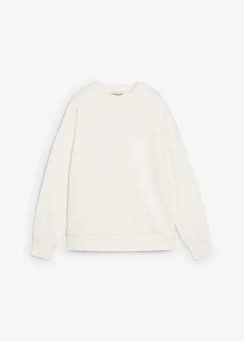 Oversized sweatshirt i 100% økologisk bomull, bonprix
