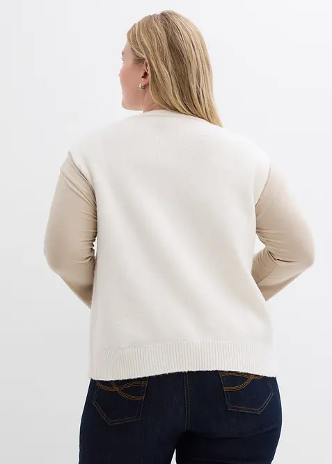 Strikket vest, bonprix