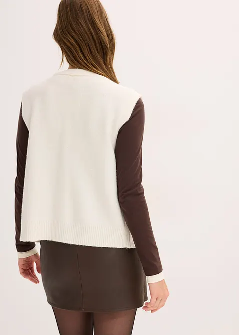 Strikket vest, bonprix