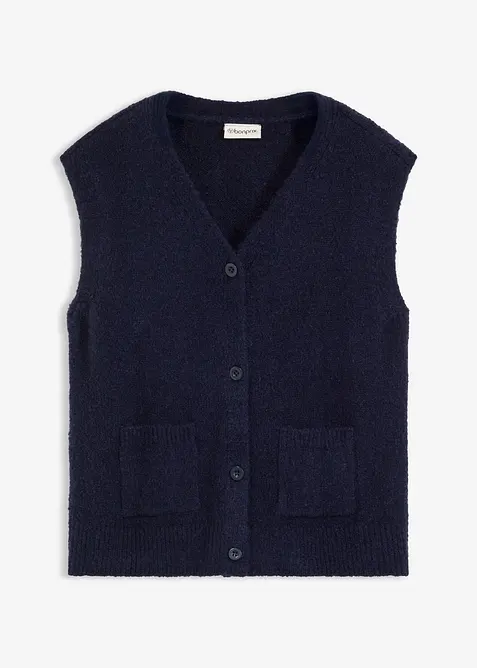 Strikket vest, bonprix