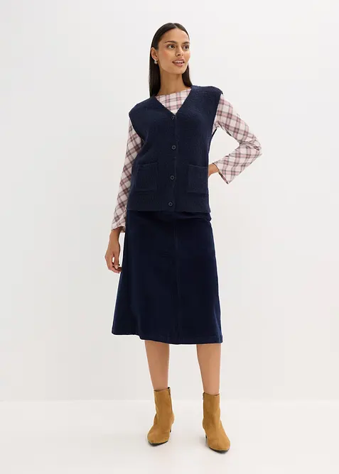 Strikket vest, bonprix