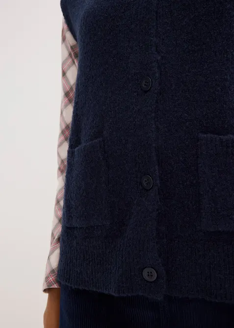 Strikket vest, bonprix