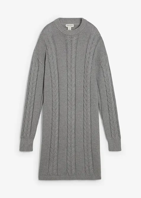 Strikket kjole i 100% bomull, bonprix