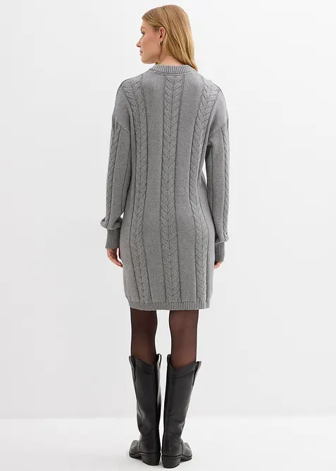 Strikket kjole i 100% bomull, bonprix