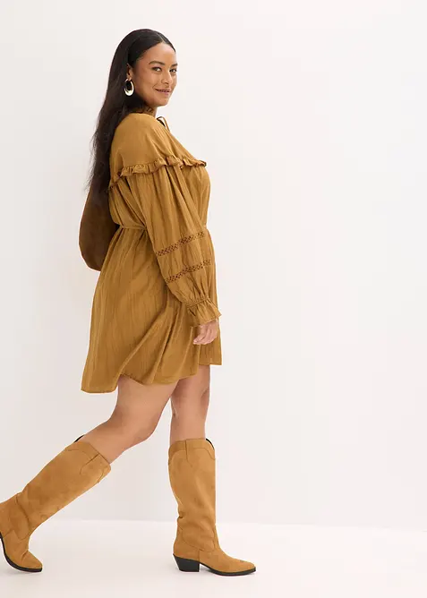 Tunikakjole av fin viskosemiks, bonprix