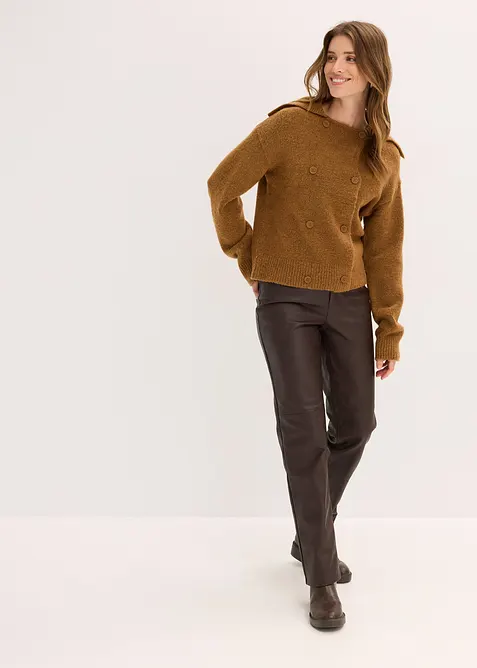 Grovstrikket cardigan, bonprix