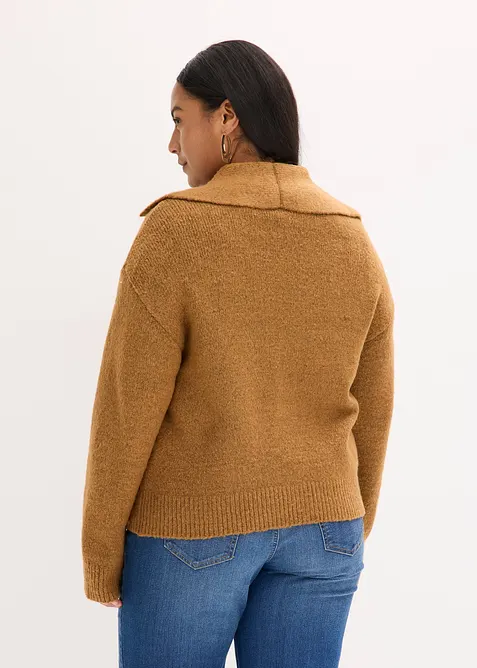 Grovstrikket cardigan, bonprix